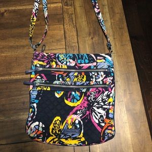 Vera Bradley Triple Zip Hipster